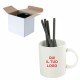 Art. 301S Tazza in ceramica bianca