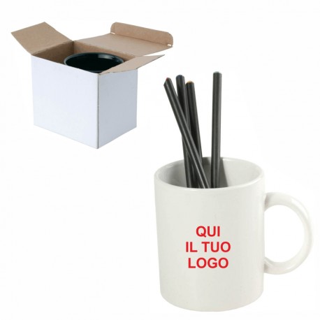 Art. 301S Tazza in ceramica bianca