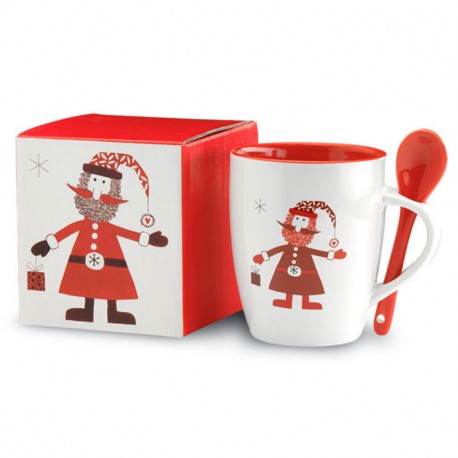 Art. 1304 - Tazza in Ceramica con Cucchiaino