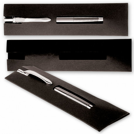 Art. 8825 Bustina Porta Penne in Cartoncino Nero