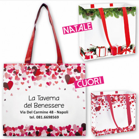 Art. 19135 - Shopper Cuori/Natale