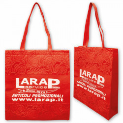 Art. 19151 - Shopper Tnt con Rilievo Rose