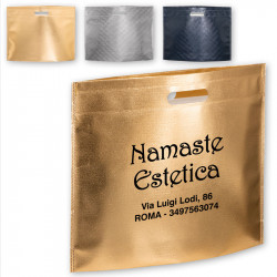 Art. 20141 - Shopper Tnt Laminato Metallizzata