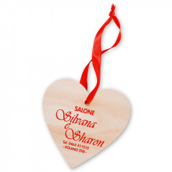 Art. 9376 - Decorazione in Legno Cuore