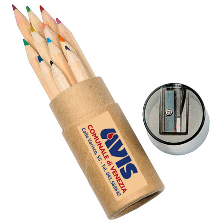 Art. 7808 - Set 12 Matite in Legno