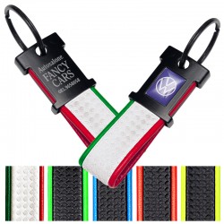 Art. 1345 - Portachiavi Carbonium Tricolore