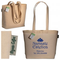 Art. 20108 - Shopper in Cotone 40x30x10 cm.