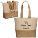 Art. 22126 - Shopper in cotone/juta 50x38x16 cm.