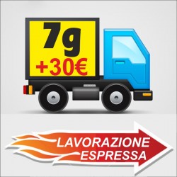 Partenza in 7 giorni