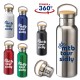 Art. 22421 - Thermos in Acciaio Tappo Bambù 500 ml.