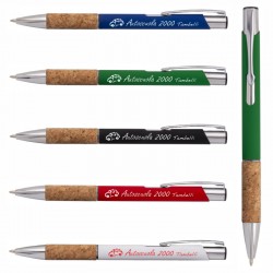 Art. 24802 - Penna Alluminio-Sughero  Refil Nero