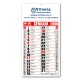 Art. 163 - Calendario Olandese Economico 23x44 cm.