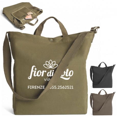 Art. 1051 - Borsa In Canvas F.to 45x37x13 cm.