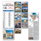 Art. 4590 - Calendario Mini Città e Monumenti 14x47 cm.