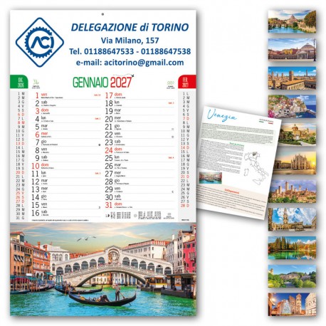 Art. B87 - Calendario Paesaggi e Città