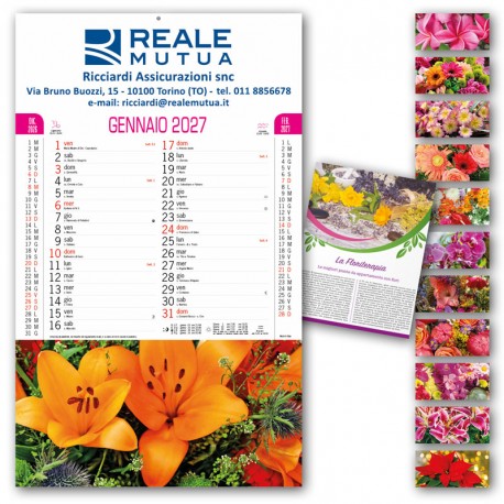 Art. B85 - Calendario Fiori