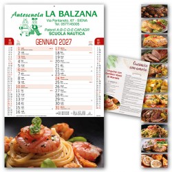 Art. B04 - Calendario Gastronomia