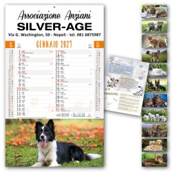 Art. B77 - Calendario Cani e Gatti