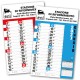Art. B96 - Calendario Norvegese 28,8x47 cm