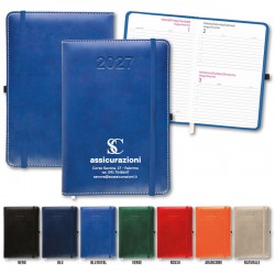 Art. 27710 - Agenda Giornaliera Similpelle Imbottito 15x21 cm