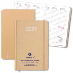 Art. 27744 - Agenda Settimanale in Cartoncino 15x21 cm