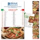 Art. B013 - Calendario Pizza 12 fogli
