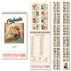 Art. H034 - Calendario Passafoglio Anticato Cabala