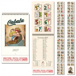 Art. H034 - Calendario Passafoglio Anticato Cabala