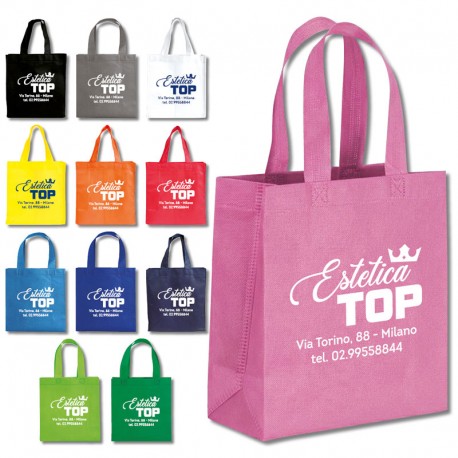 Art. 15142 - Shopper Mini in Tnt 25x23x10 cm.