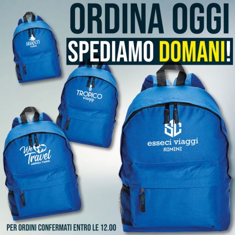 Art. EX101 - Zaino Blu Royal Express Personalizzato