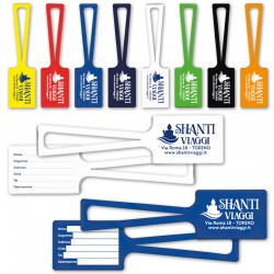 Art. 23090 - Etichetta Bagaglio in Pvc Morbido senza cartoncino