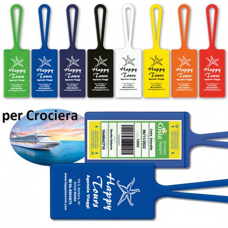 Art. 22090 - Etichetta Bagaglio Crociera