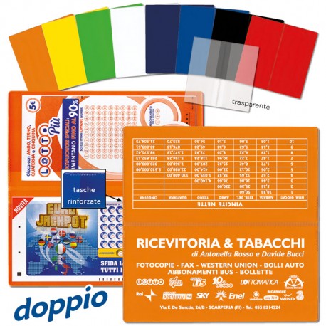 Art. 91Bil - Portaschedina Doppia